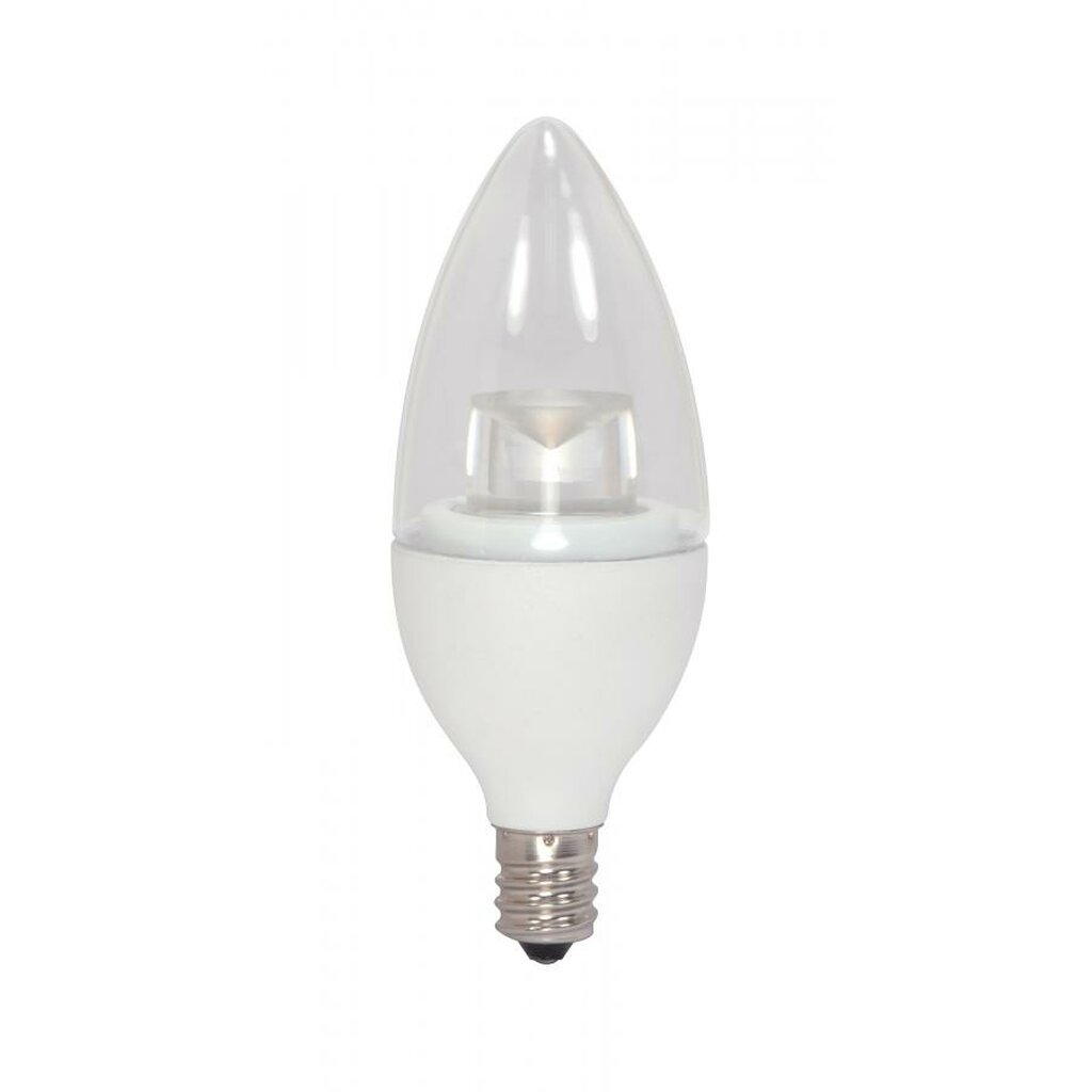 6 pack - Satco S29618 3.5W B11 LED Light Bulb