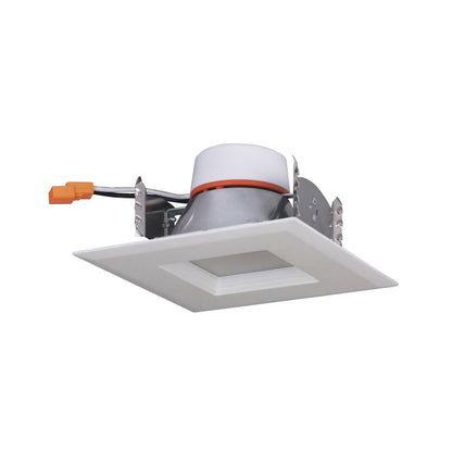 Satco S39756 7W LED Dimmable Fixture Downlight Retrofit; 4 inch square