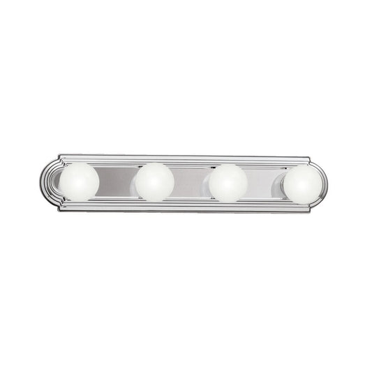 Kichler 5017CH Fixture The sleek design of this 4 light bath bar means