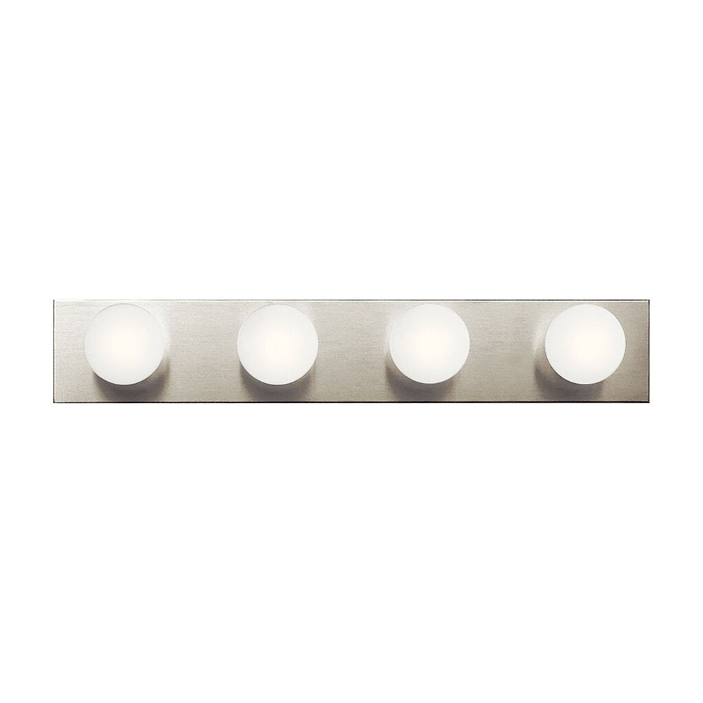 Kichler 624NI Fixture This simple 24in. wide bath bar features our