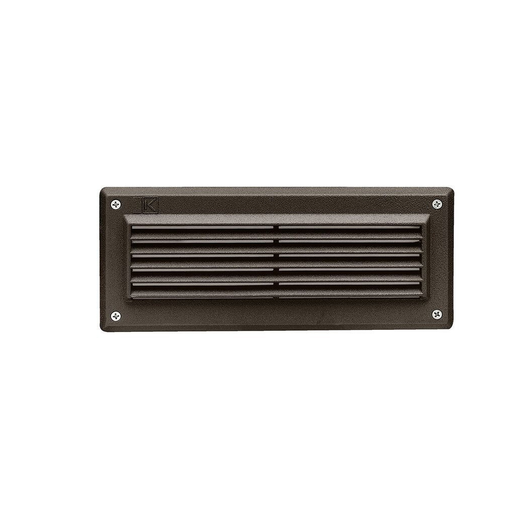 Kichler 15073AZT Fixture LOUVERED BRICK LIGHT - Designed to be