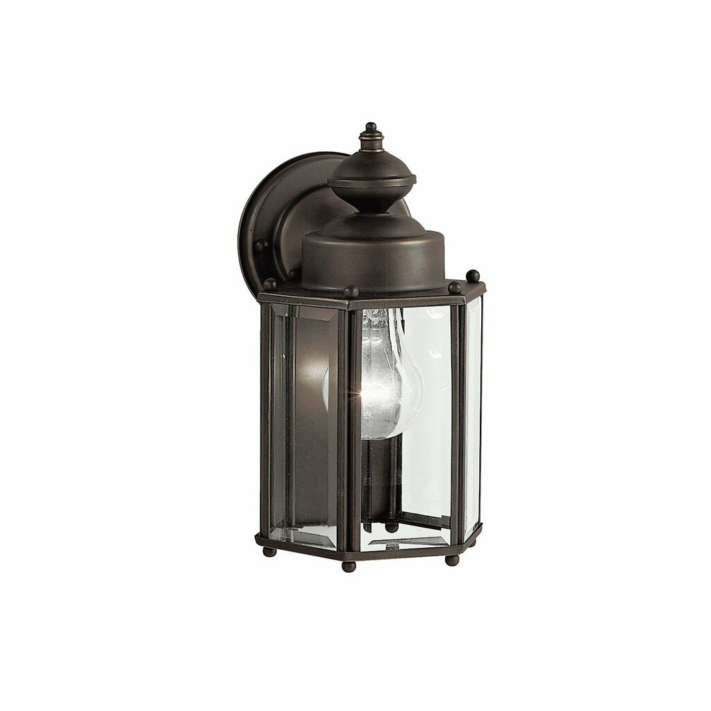 Kichler 9618OZ Fixture The one light New Street Wall Lantern features