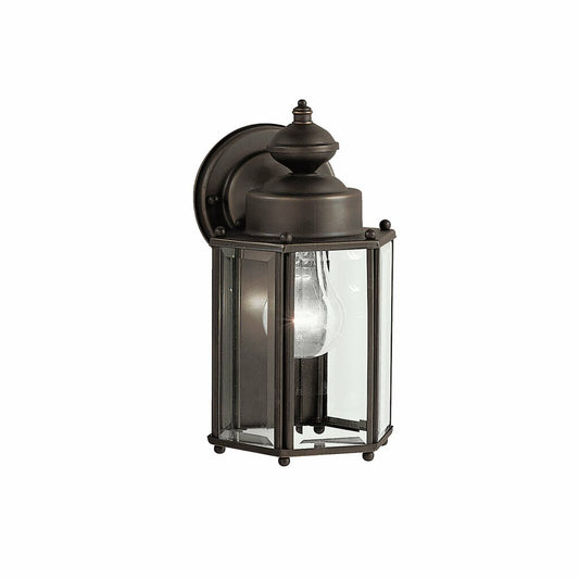 Kichler 9618OZ Fixture The one light New Street Wall Lantern features
