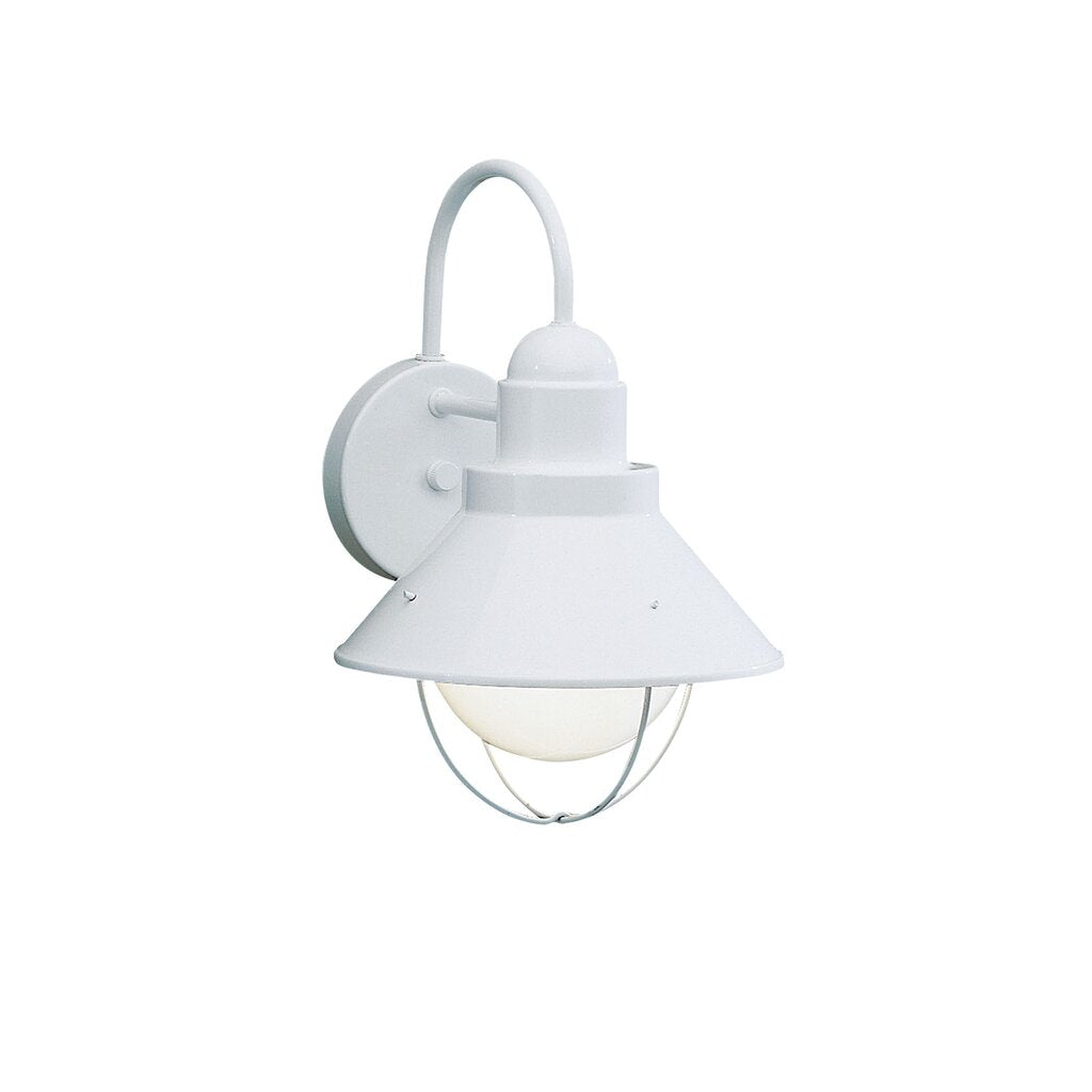 Kichler 9022WH Fixture The Seaside(TM) 12in. 1 light outdoor wall