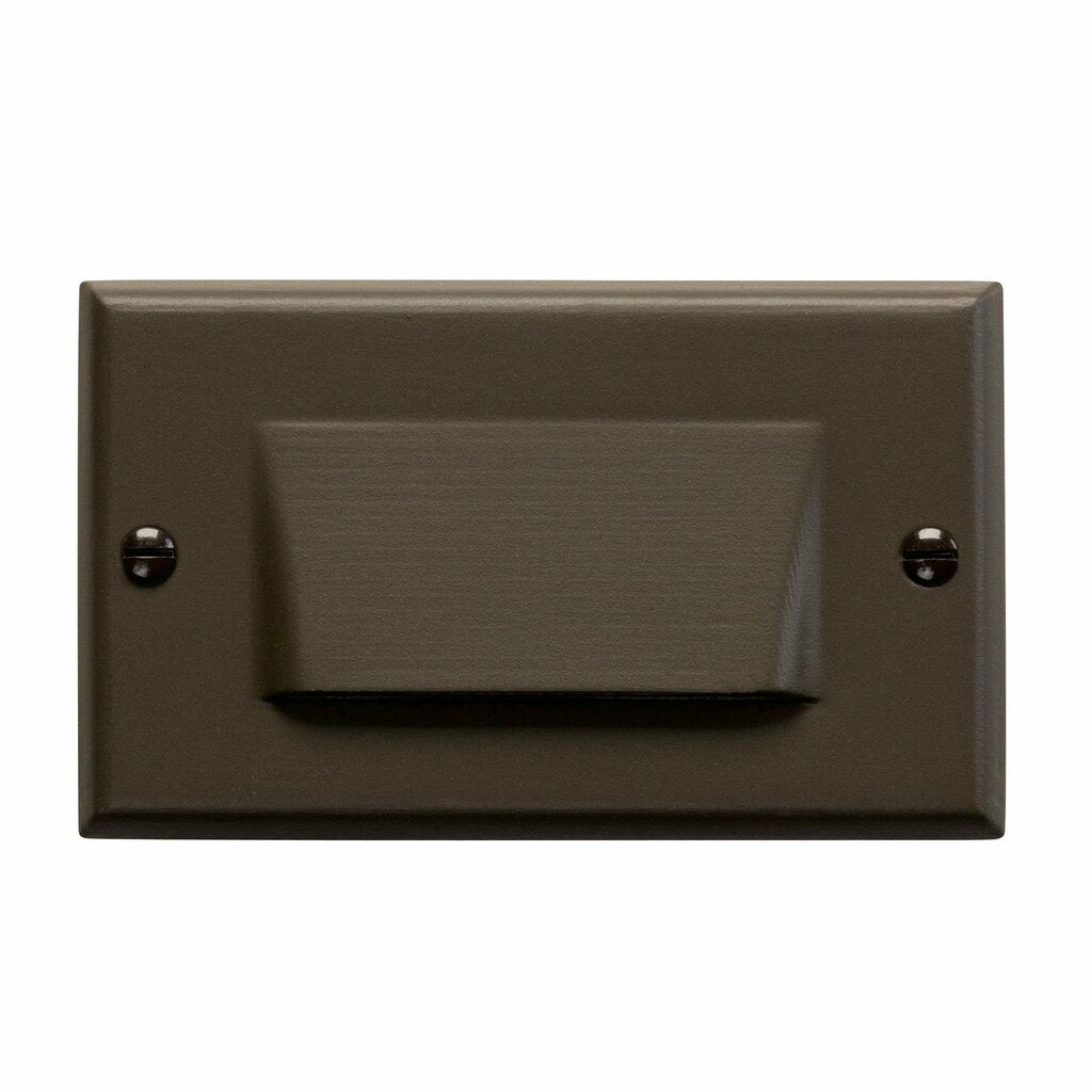 Kichler 12602AZ LED Fixture This versatile step light shielded face