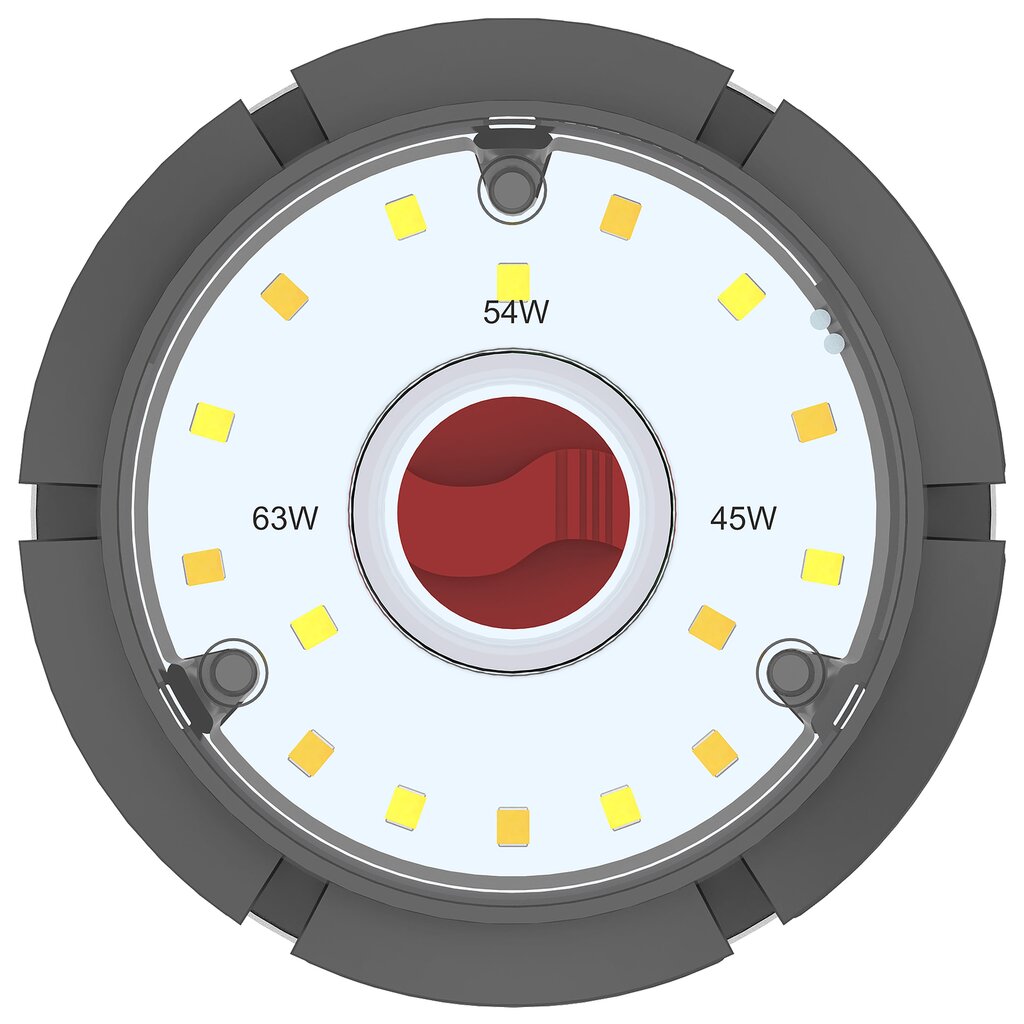 6 pack - Satco S23150 45W/54W/63W LED Light Bulb