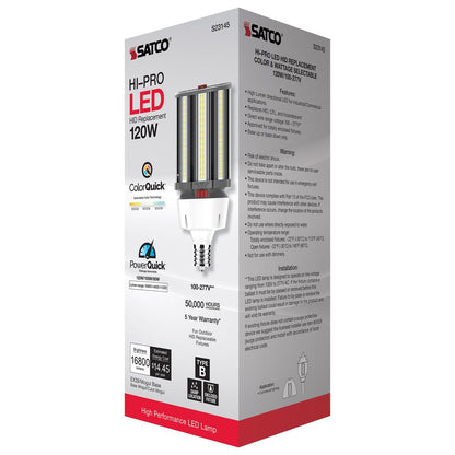 Satco S23145 80W/100W/120W LED Light Bulb