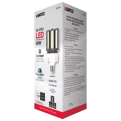 Satco S23143 54W/63W/80W LED Light Bulb