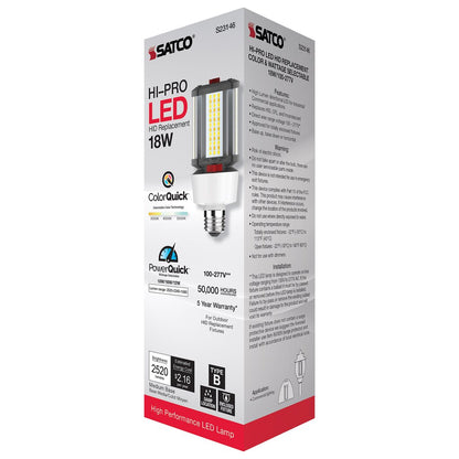 6 pack - Satco S23140 27W/36W/45W LED Light Bulb