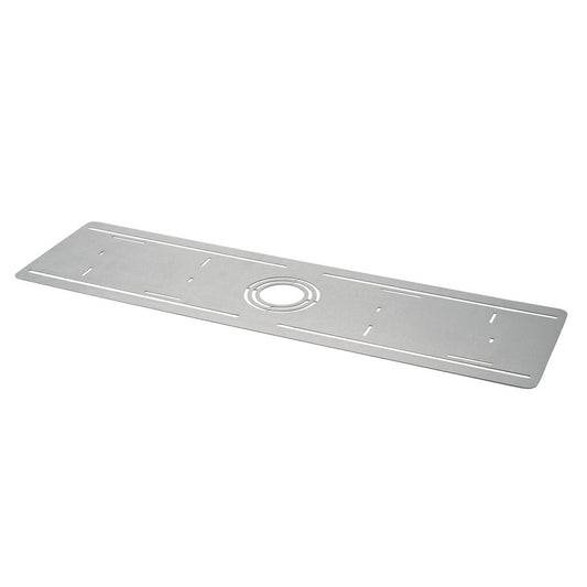 Kichler DLRP02ST Fixture The stainless steel rough-in plate is