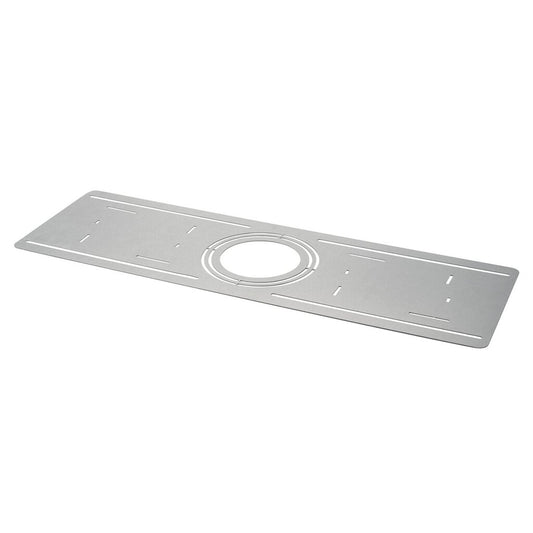 Kichler DLRP01ST Fixture The stainless steel rough-in plate is