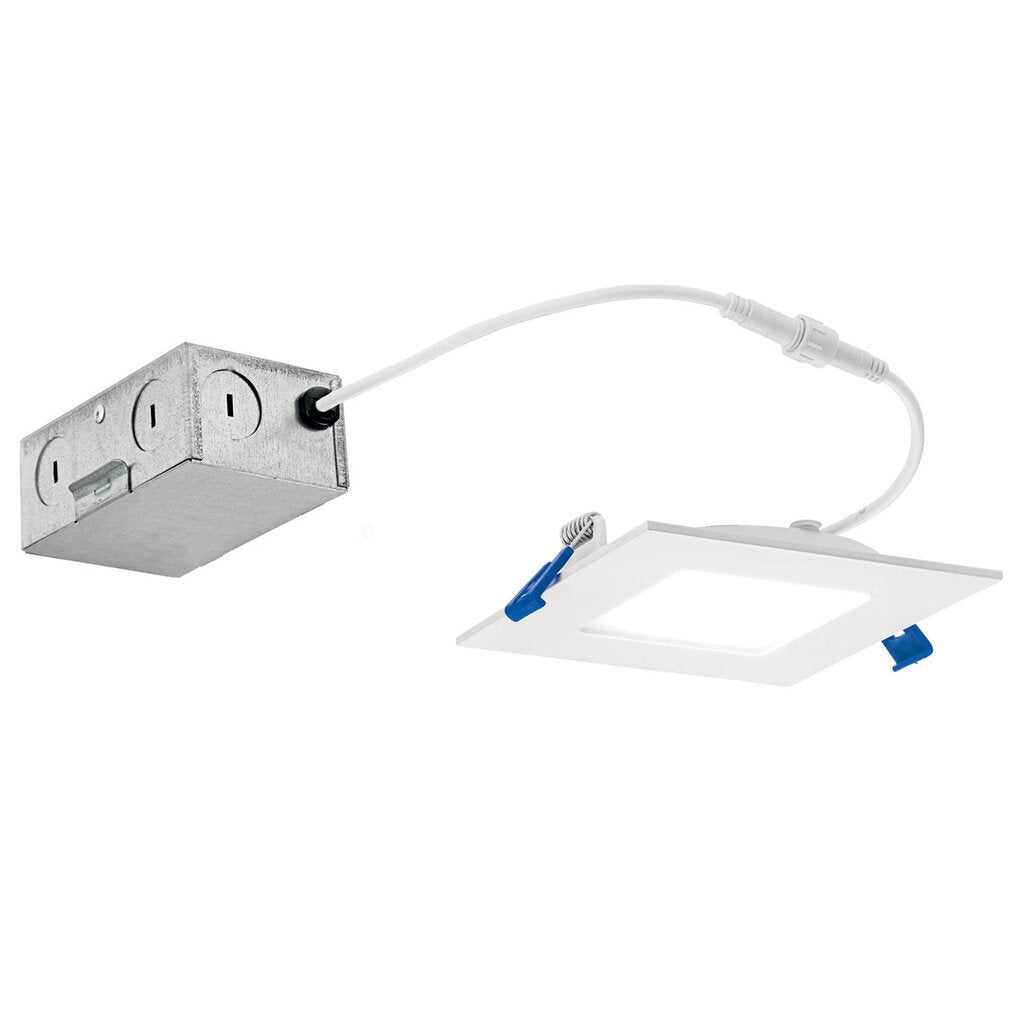 Kichler DLSL04S3090WHT Fixture Our Direct-to-Ceiling (DtC) Square Slim