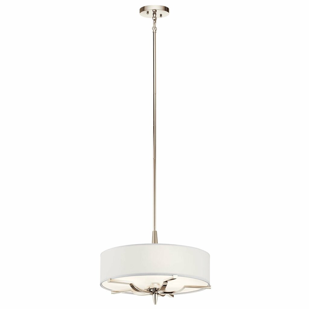 Kichler 44313PN Fixture This Kinsey 3 light pendant/semi flush
