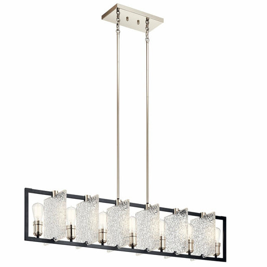 Kichler 43978BK Fixture With a nod towards industrial design The Forge