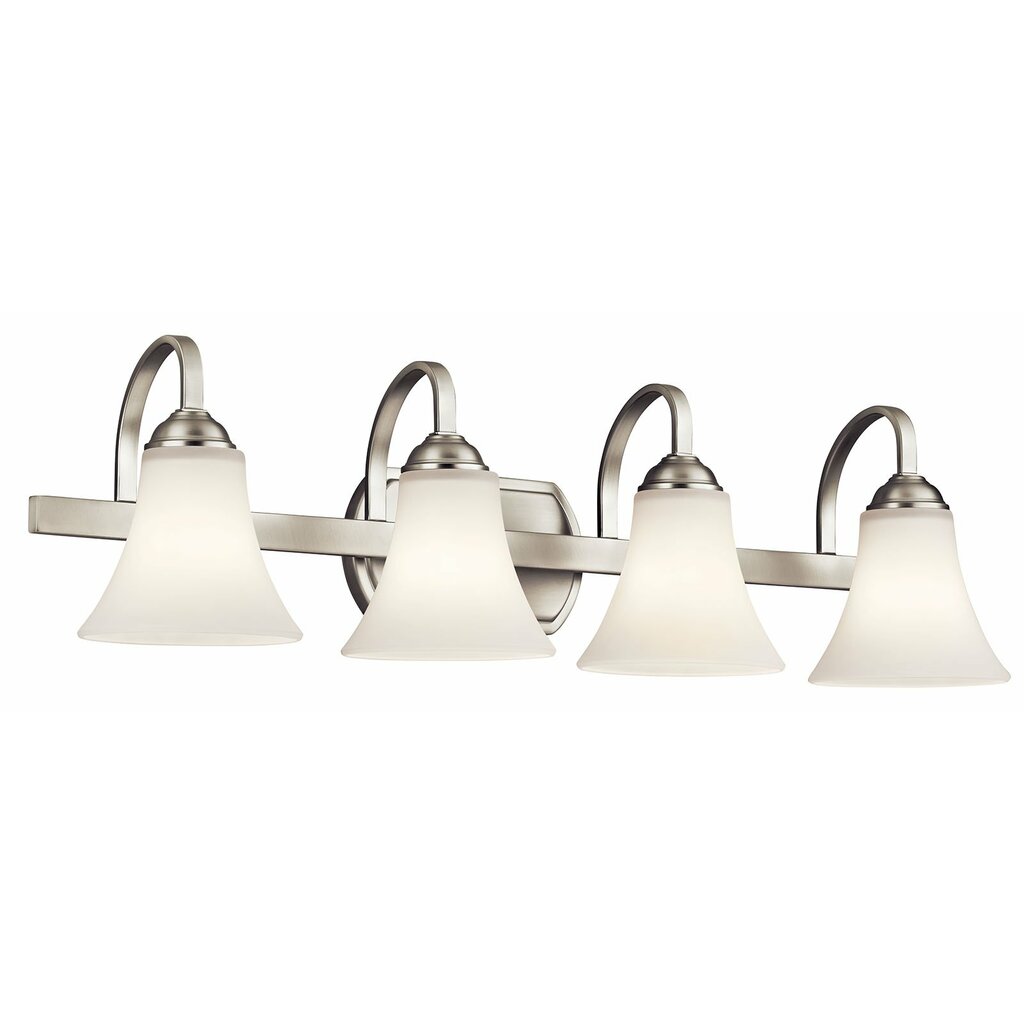 Kichler 45514NI Fixture You'll love how this 4 Light Bath light from