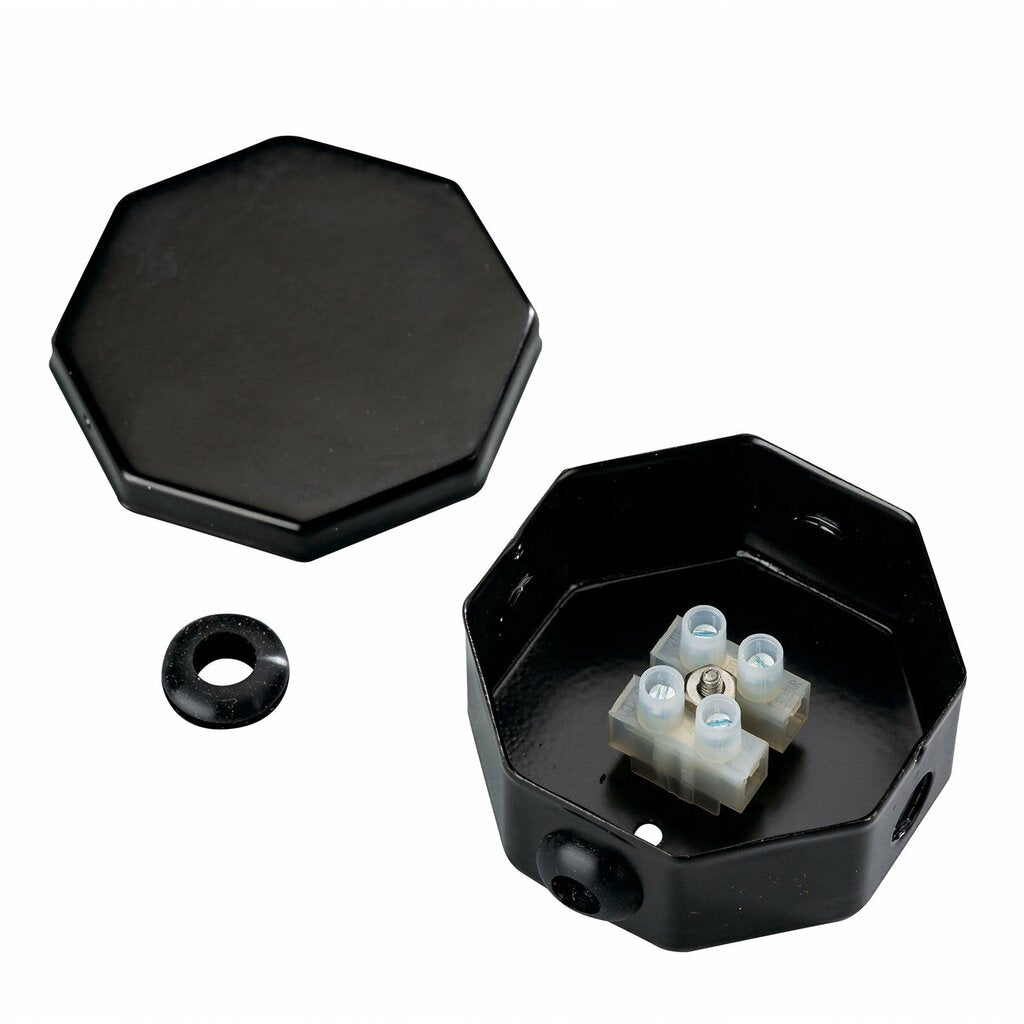 Kichler 10189BK Splice LED tape light to Romex or another wire up a