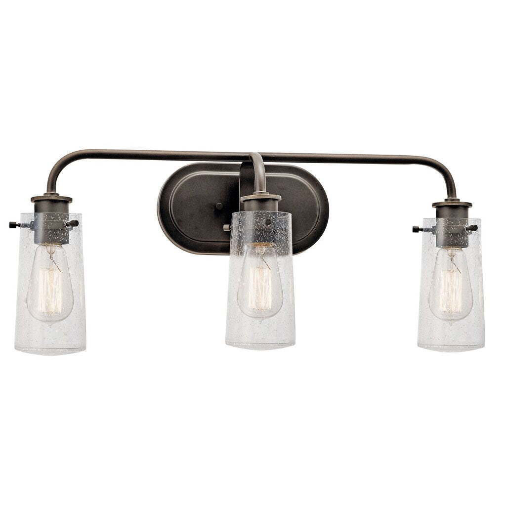 Kichler 45459OZ Fixture The Braelyn(TM) 24in. 3 light vanity features