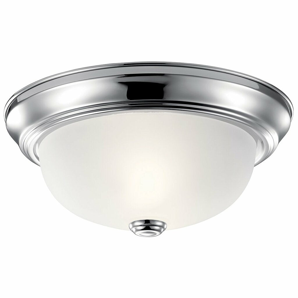 Kichler 8111CH Fixture The current and pleasing lines of this 2 light