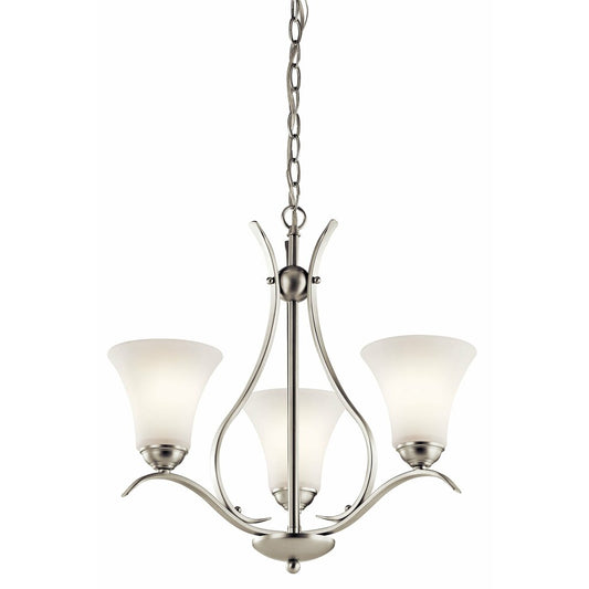Kichler 43503NI Fixture You'll love how this 3 light chandelier from