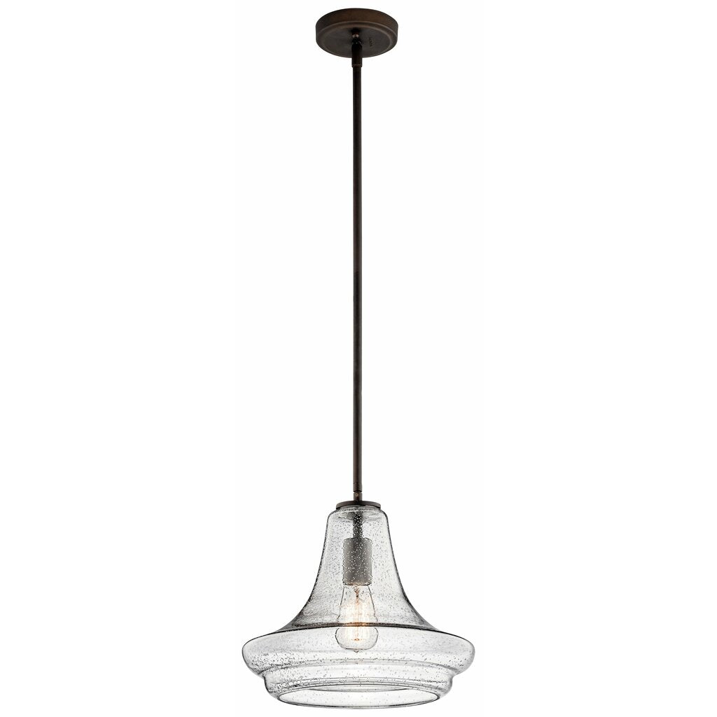 Kichler 42328OZCS Fixture The design of this 1 light pendant from