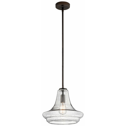 Kichler 42328OZCS Fixture The design of this 1 light pendant from