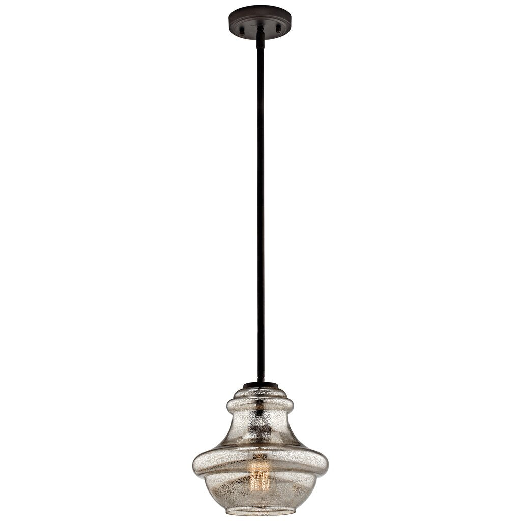 Kichler 42167OZMER Fixture The design of this 1 light mini pendant