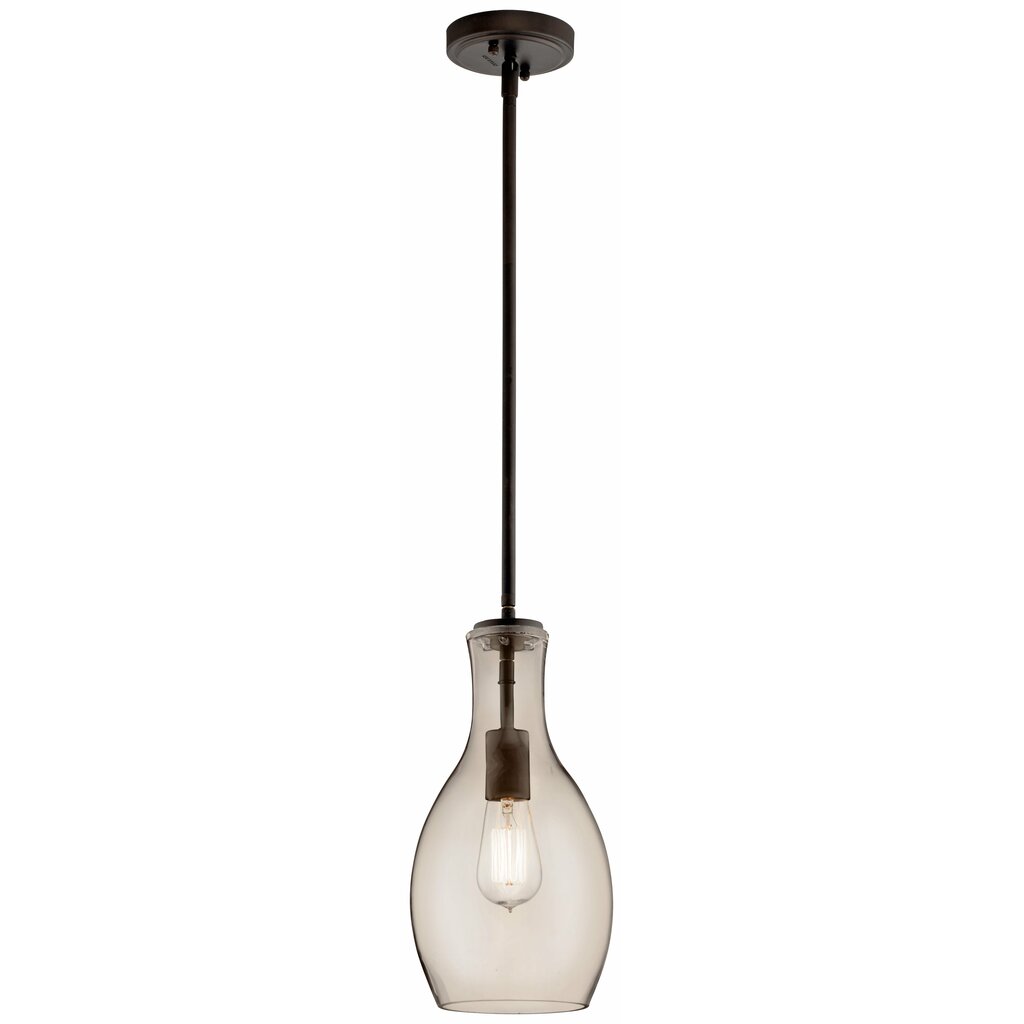 Kichler 42456OZCP Fixture The design of this 1 light pendant from