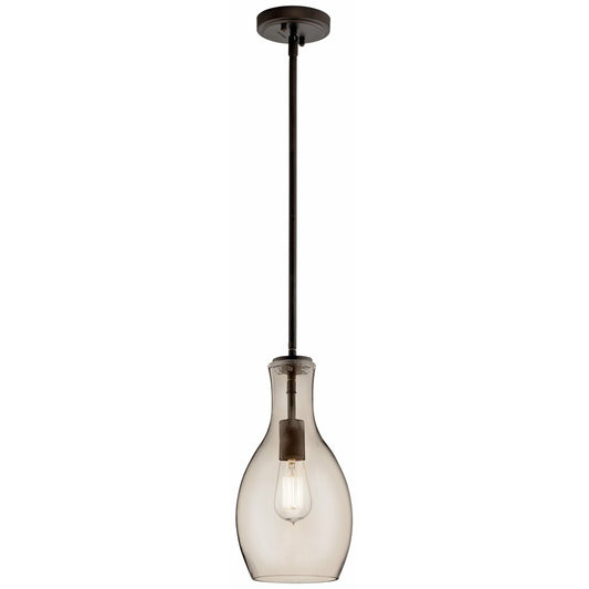 Kichler 42456OZCP Fixture The design of this 1 light pendant from