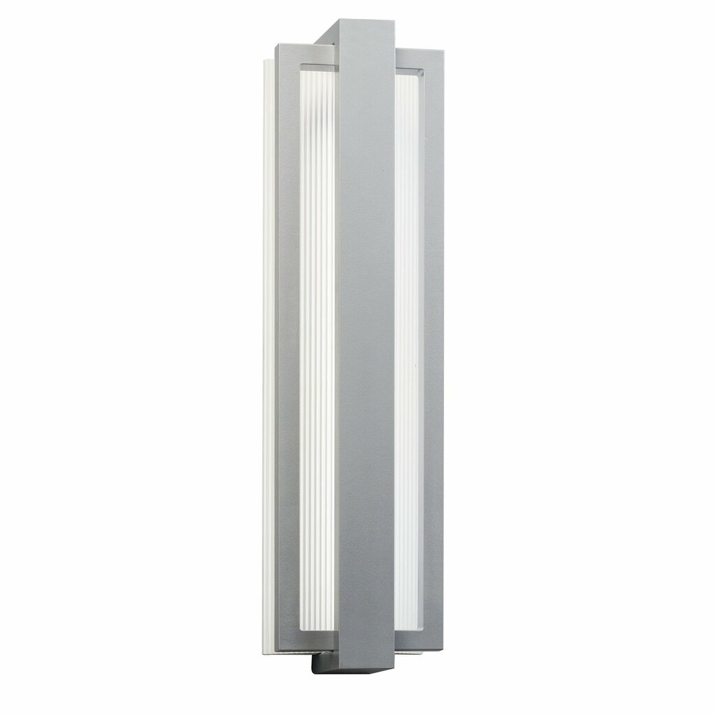 Kichler 49435PL Fixture This vertical 1 light outdoor LED wall sconce