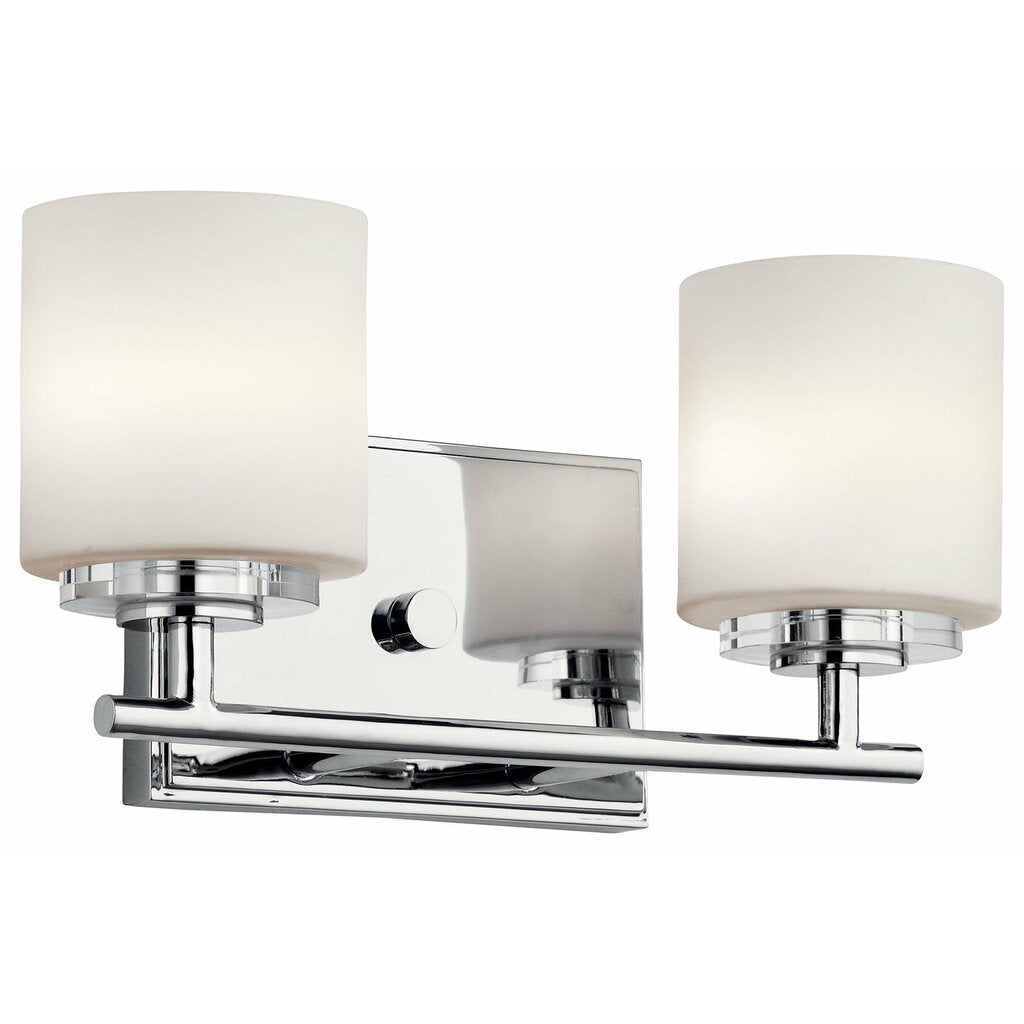 Kichler 45501CH Fixture Add a touch of bling and make any modern bath