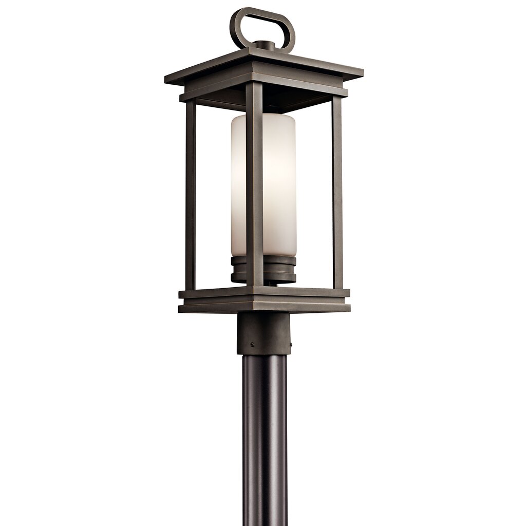 Kichler 49478RZ Fixture This 1 light mounted post from the South