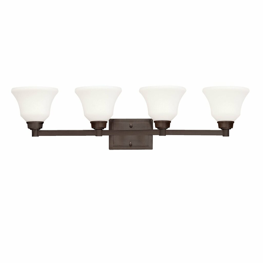 Kichler 5391OZ Fixture This classic 4 light wall fixture from the