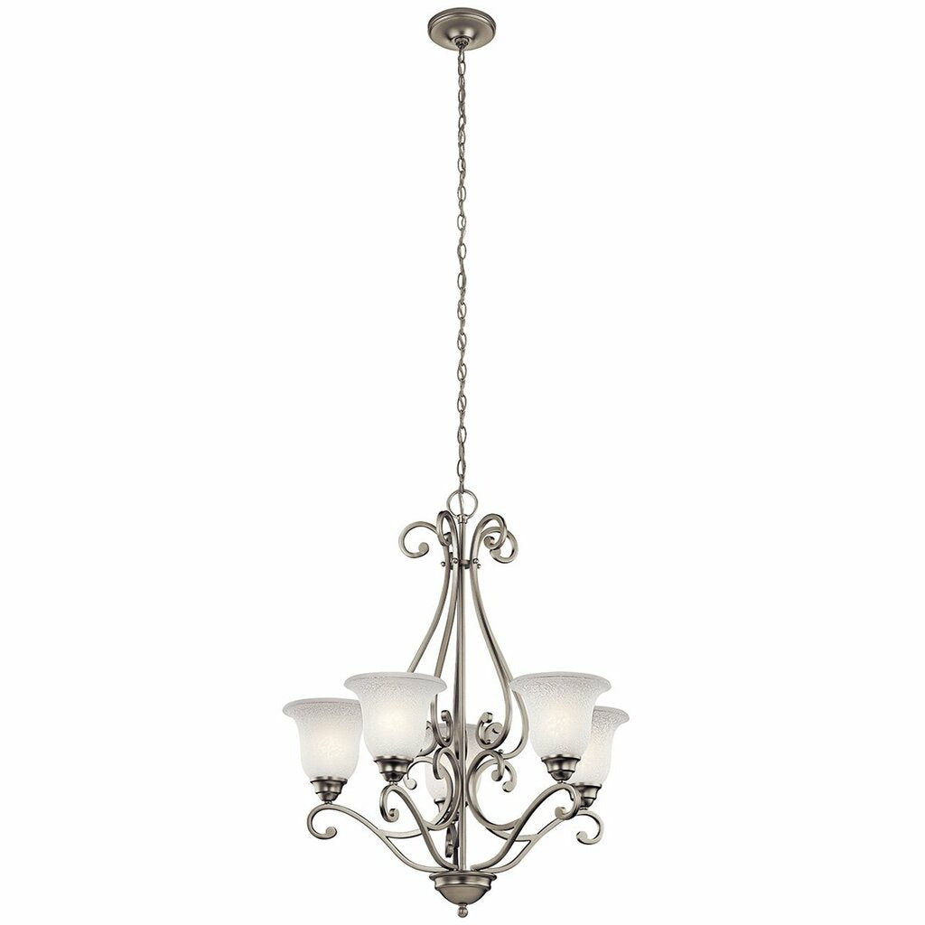Kichler 43224NI Fixture The Camerena(TM) 31.25in. 5 light chandelier