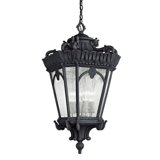 Kichler 9564BKT Fixture With its heavy textures dark tones and fine