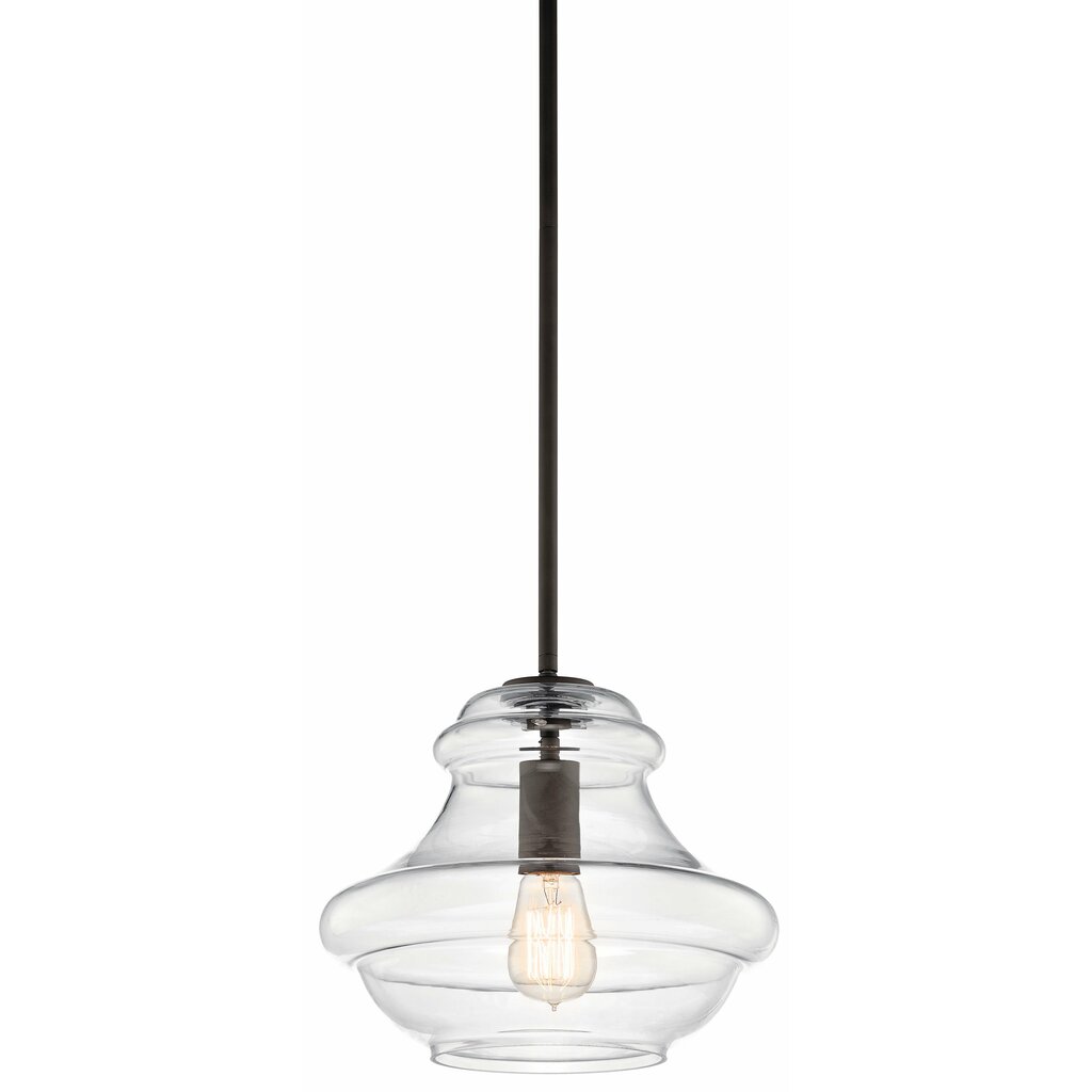 Kichler 42044OZ Fixture The design of this generous pendant from the