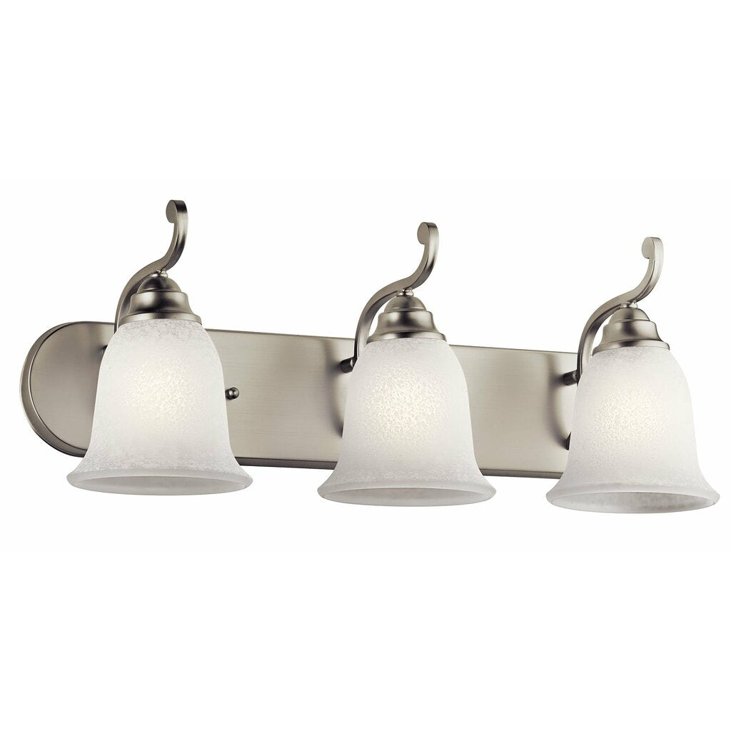 Kichler 45423NI Fixture The Camerena(TM) 24in. 3 light vanity features