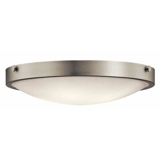 Kichler 42276NI Fixture This versatile 4 light flush mounted ceiling