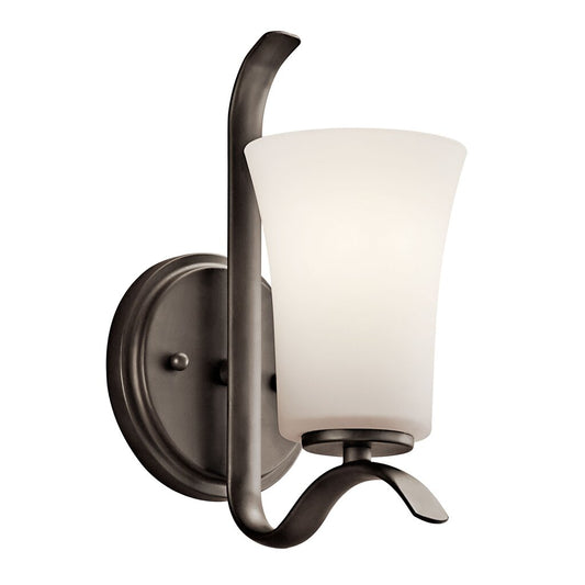 Kichler 45374OZ Fixture This 1 light wall sconce from the Armida(TM)