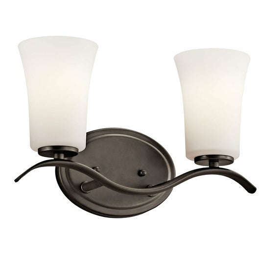Kichler 45375OZ Fixture This 2 light bath from the Armida(TM)