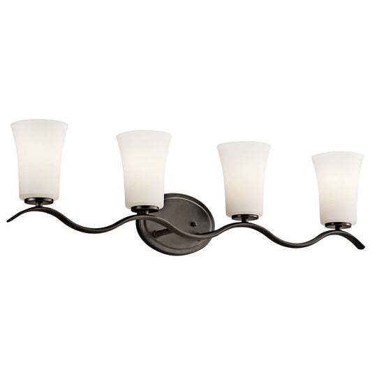 Kichler 45377OZ Fixture This 4 light bath from the Armida(TM)