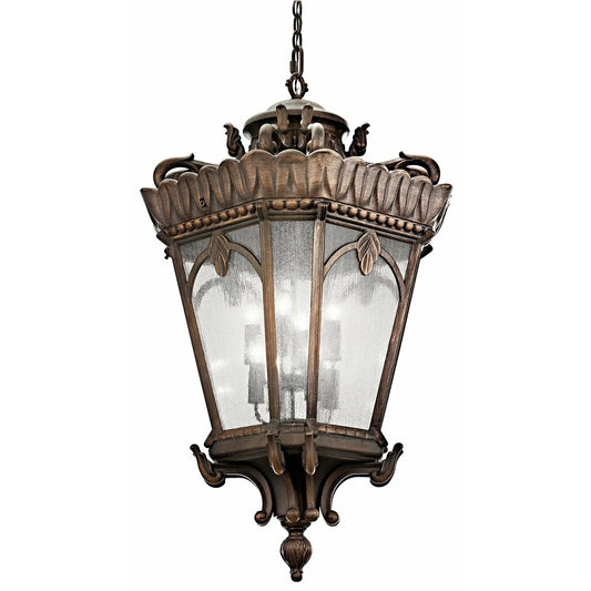 Kichler 9568LD Fixture With its heavy textures dark tones and fine