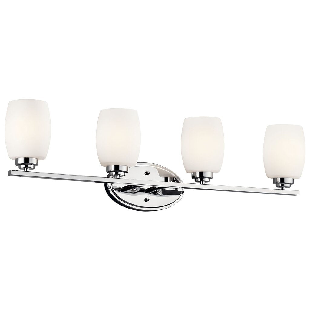 Kichler 5099CH Fixture Named after famed furniture designer Eileen