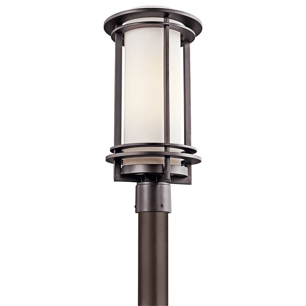 Kichler 49349AZ Fixture This 1 light outdoor post from the Pacific