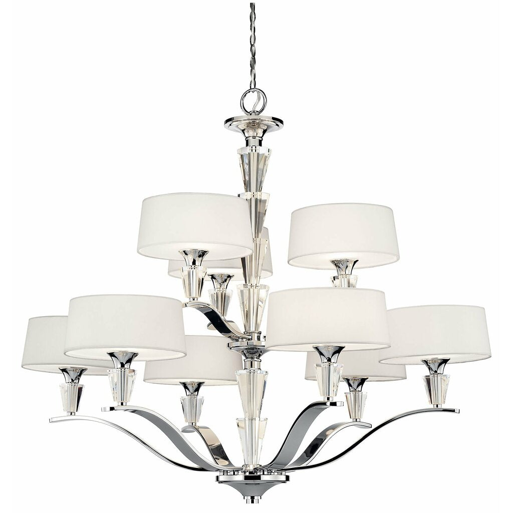 Kichler 42031CH Fixture Vintage crystal perfume bottles are the