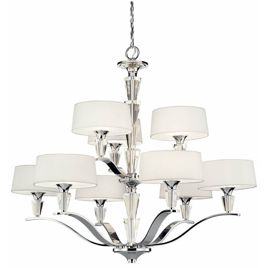 Kichler 42031CH Fixture Vintage crystal perfume bottles are the