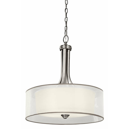 Kichler 42385AP Fixture This 4 light pendant from the Lacey(TM)