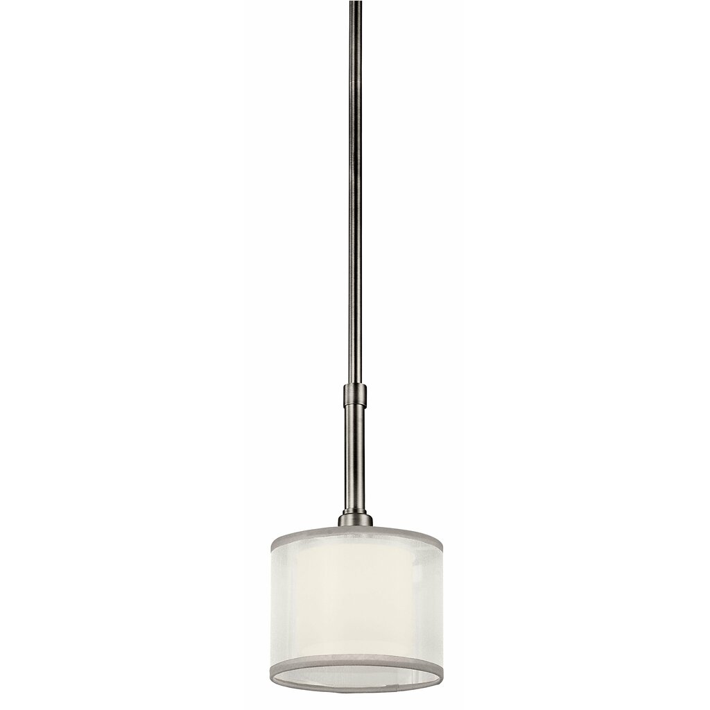 Kichler 42384AP Fixture This mini pendant from the Lacey(TM)