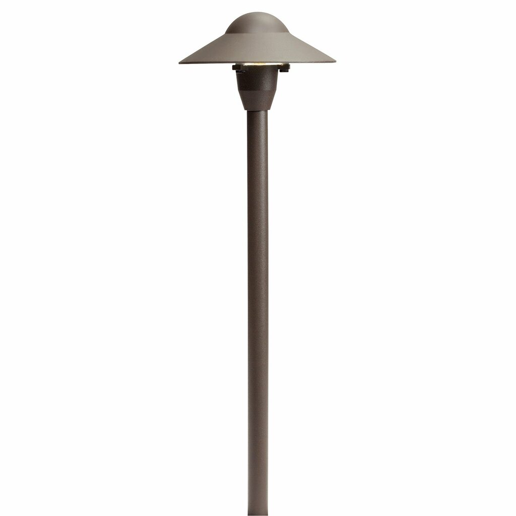 Kichler 15470AZT Fixture 6in. DOME PATH LIGHT - A popular look has a