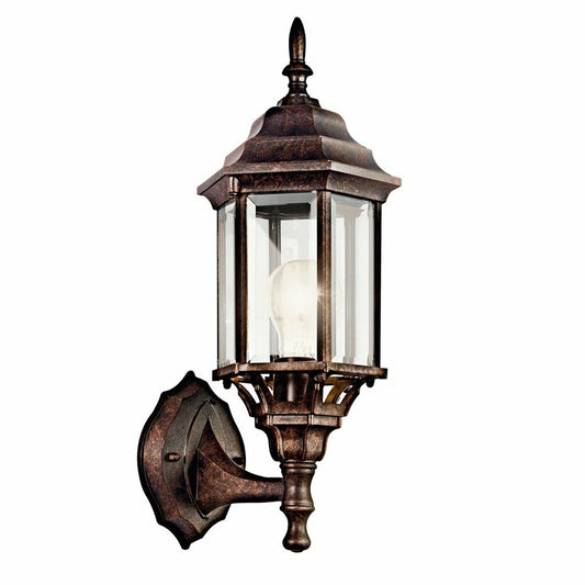 Kichler 49255TZ Fixture This 1 light outdoor wall lantern from the