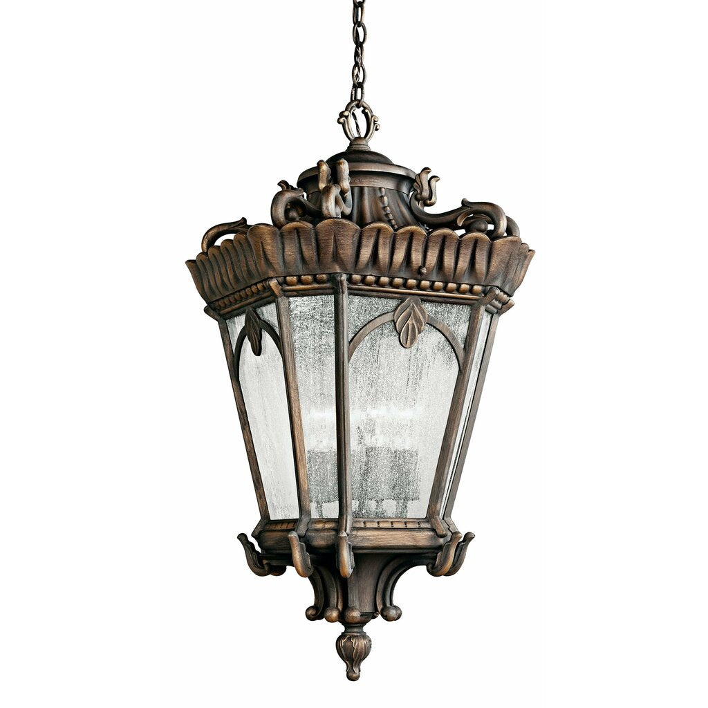 Kichler 9564LD Fixture With its heavy textures dark tones and fine